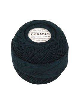 Durable borduur-/haakkatoen - 20 gram - zwart