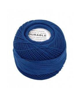 Durable borduur-/haakkatoen - 20 gram - donkerblauw