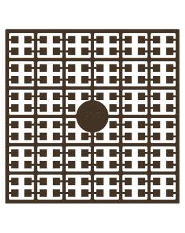 Pixelmatje - koffiebruin 297