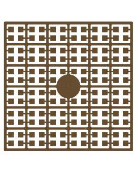 Pixelmatje - hazelnootbruin 317