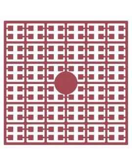 Pixelmatje - cranberryrood 519