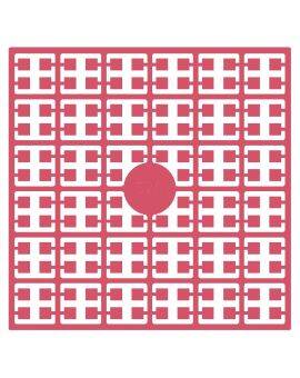 Pixelmatje - cranberryrood licht 520