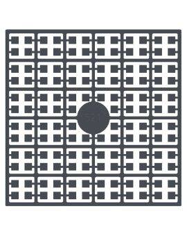 Pixelmatje - staalgrijs 521
