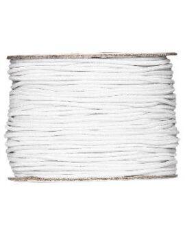 Elastisch band  Ø1 mm/ 50 meter- Wit