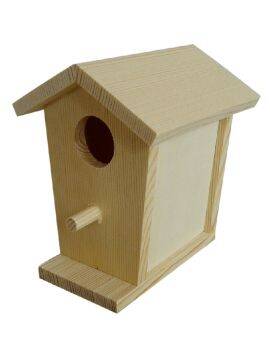 Houten vogelhuis