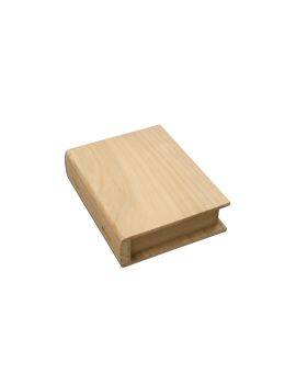 Houten boek - middel