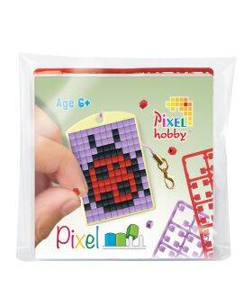 Pixelhobby medaillon startset - lieveheersbeestje