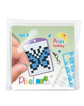 Pixelhobby medaillon startset - vlinder