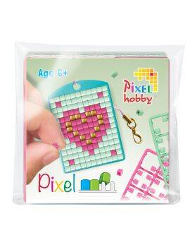 Pixelhobby medaillon startset - hartje