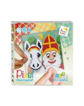 Pixelhobby set - Sinterklaas met paard