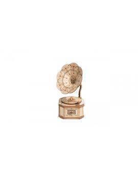 Robotime houten 3D puzzel - Gramophone