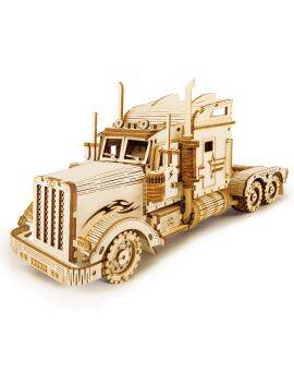 Robotime houten 3D puzzel - Heavy Truck