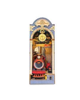 Robotime houten 3D puzzel - book nook - Time Travel