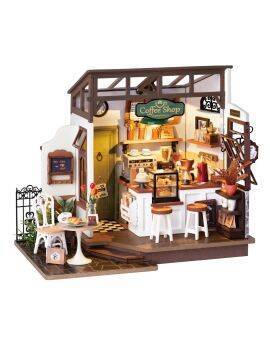 Robotime miniatuur DIY kit - NO.17 Café