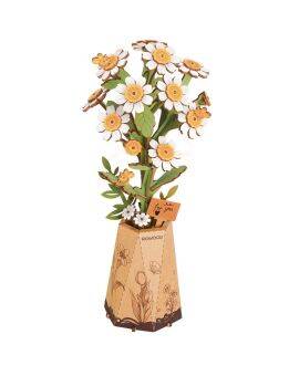 Robotime Houten 3D puzzel - Chamomile