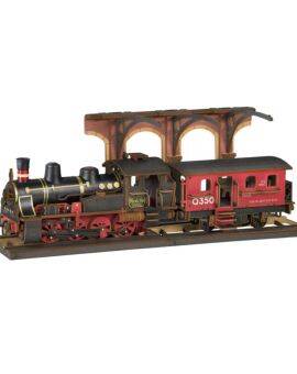 Robotime houten 3D puzzel - Steam Journey