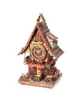 Robotime houten 3D puzzel - Cuckoo Clock
