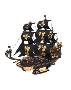 Robotime houten 3D puzzel - The Seahorse Barque