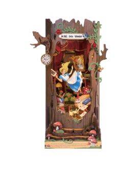Robotime houten 3D puzzel - book nook - Alice Adventure
