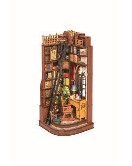 Robotime houten 3D puzzel - book nook - Silent Corner Study