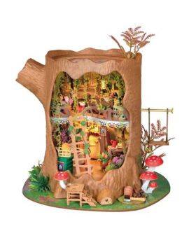 Robotime miniatuur DIY kit - Fairytale Tree House