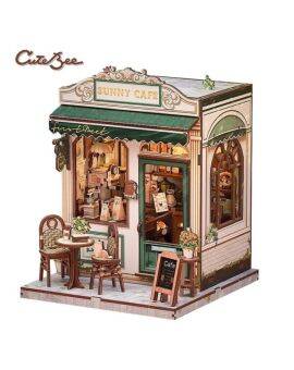 Cutebee miniatuur DIY kit - Sunny café