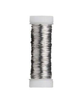 Wikkeldraad - 0,4 mm - 30 meter - zilverkleurig