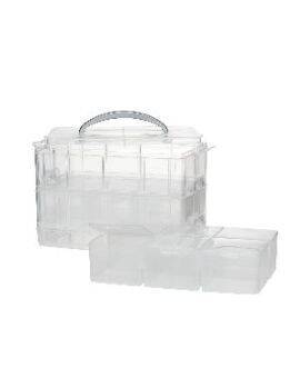 Opbergbox stapelbaar - 15x23x16 cm
