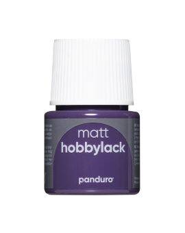 Hobbylak mat - 45 ml - donkerpaars