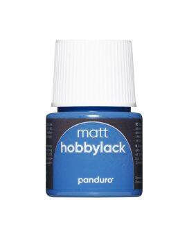 Hobbylak mat - 45 ml - blauw