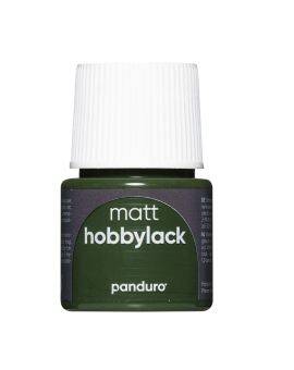 Hobbylak mat - 45 ml - bosgroen
