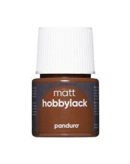 Hobbylak mat - 45 ml - donkerbruin