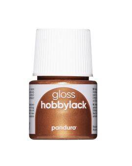 Hobbylak glans - 45 ml - metallic koper