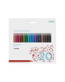 Creative Colors viltstiften - dun - 20 stuks