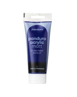 Panduro acrylverf mat - 100 ml - donkerblauw