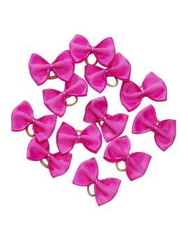 Hobby Horse - manen bandjes - roze strikken