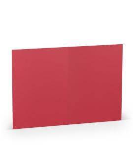 Kaarten - A6 - 5 stuks - rood