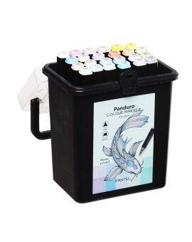 Panduro alcoholmarkers - 24 stuks - pastel