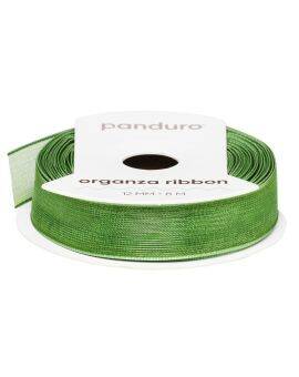 Organza lint - 12 mm - groen