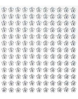 Strass stickers - bloemen - kristal