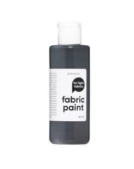 Panduro Fabric Paint - lichte stoffen - donkergrijs