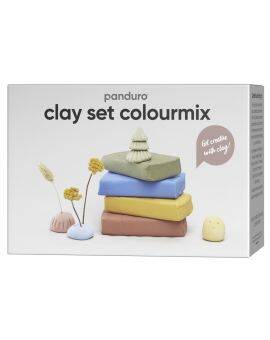 Luchtdrogende klei set - 4 kleuren