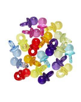 Kunststof kralen - 20 stuks - fopspenen