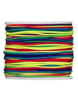 Elastisch koord - 50 meter - regenboogkleuren
