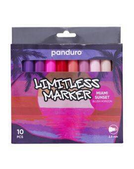 Limitless Marker M set - 10 stuks - Miami Sunset