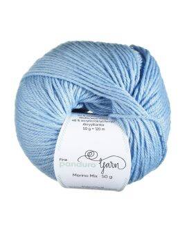 Panduro garen Merino Mix - lichtblauw