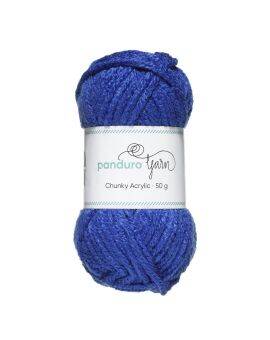 Panduro garen Chunky Acrylic - kobaltblauw