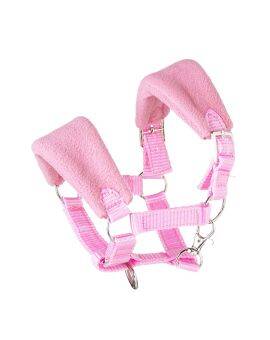 Hobby Horse - fleece halster - roze