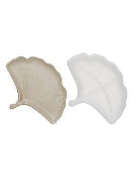 Siliconen gietmal - ginkgo biloba blad