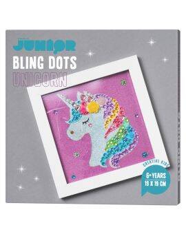 Panduro Junior DIY kit - Bling Dots eenhoorn